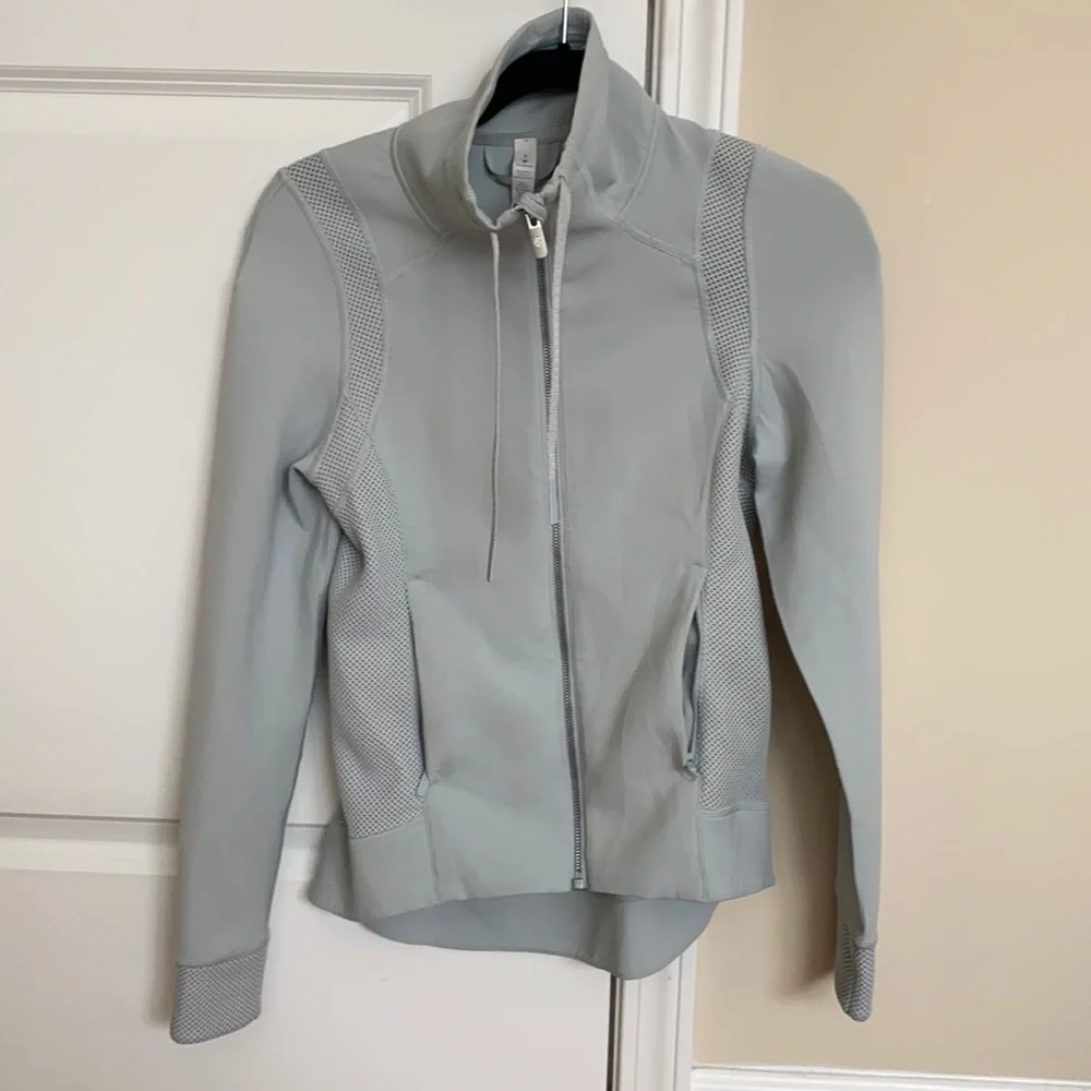 Lululemon light blue jacket size 6